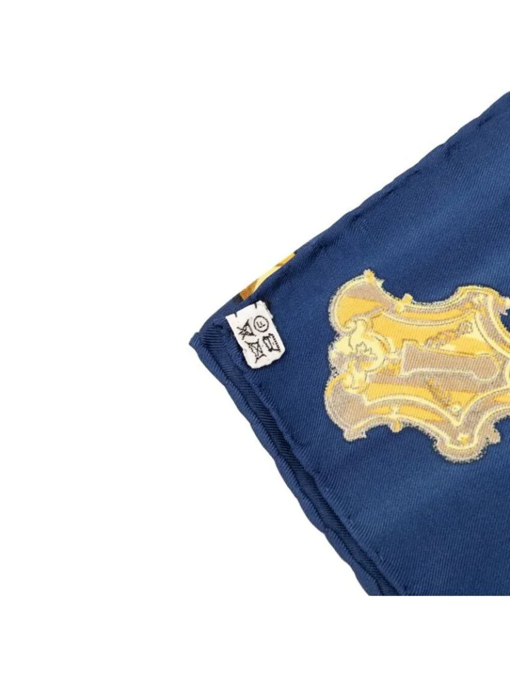 Hermes Carre 90 les Cles Key Scarf White Multicolor Silk